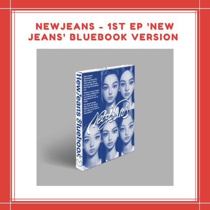 [PREORDER] NEWJEANS - 1ST EP 'NEW JEANS' BLUEBOOK VERSION