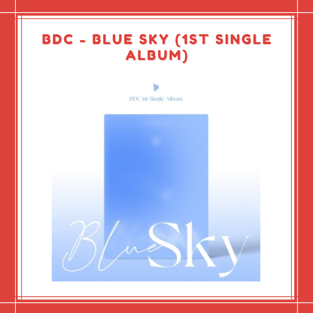 [PREORDER] BDC - BLUE SKY (1ST SINGLE ALBUM)