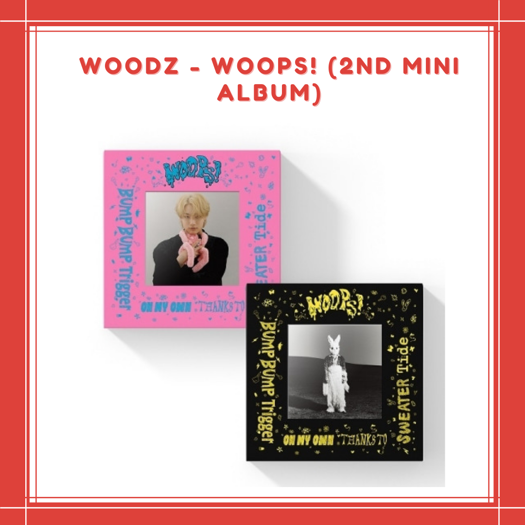 [PREORDER] WOODZ - WOOPS! (2ND MINI ALBUM)