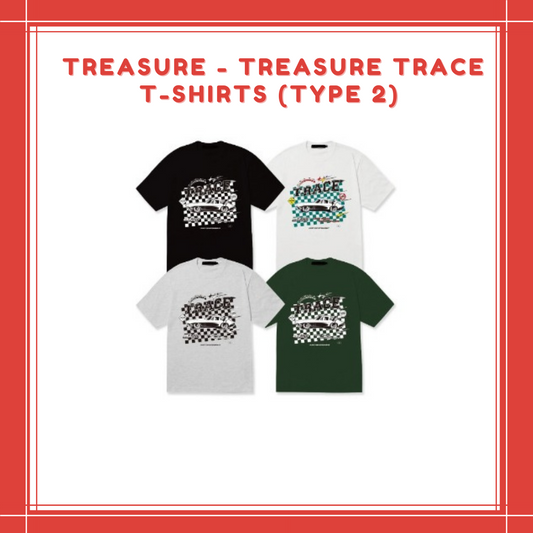 [PREORDER] TREASURE - SOPOOOM TREASURE TRACE T-SHIRTS (TYPE 1)