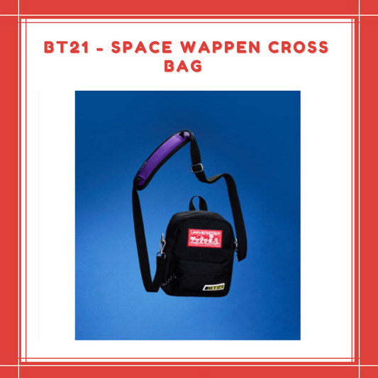 [PREORDER] BT21 - SPACE WAPPEN CROSS BAG