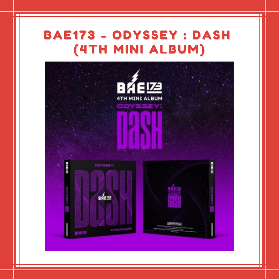 [PREORDER] BAE173 - ODYSSEY : DASH  (4TH MINI ALBUM)