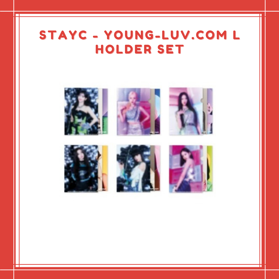 [PREORDER] STAYC - YOUNG-LUV.COM L. HOLDER SET