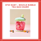 [PREORDER] BT21 BABY - BOUCLE BUBBLE TEA BAG CHARM
