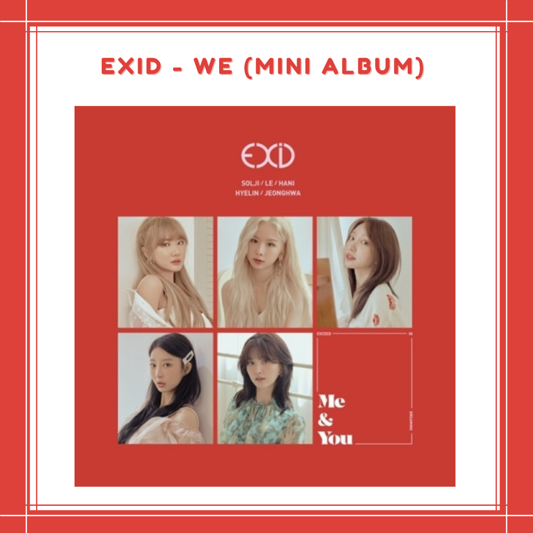 [PREORDER] EXID - WE (MINI ALBUM)