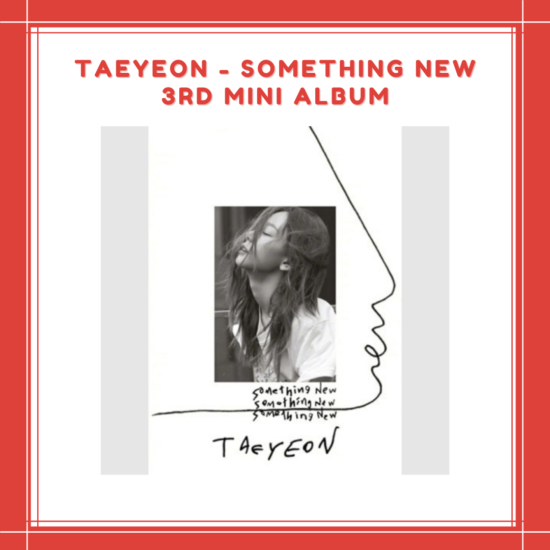 [PREORDER] TAEYEON - SOMETHING NEW 3RD MINI ALBUM