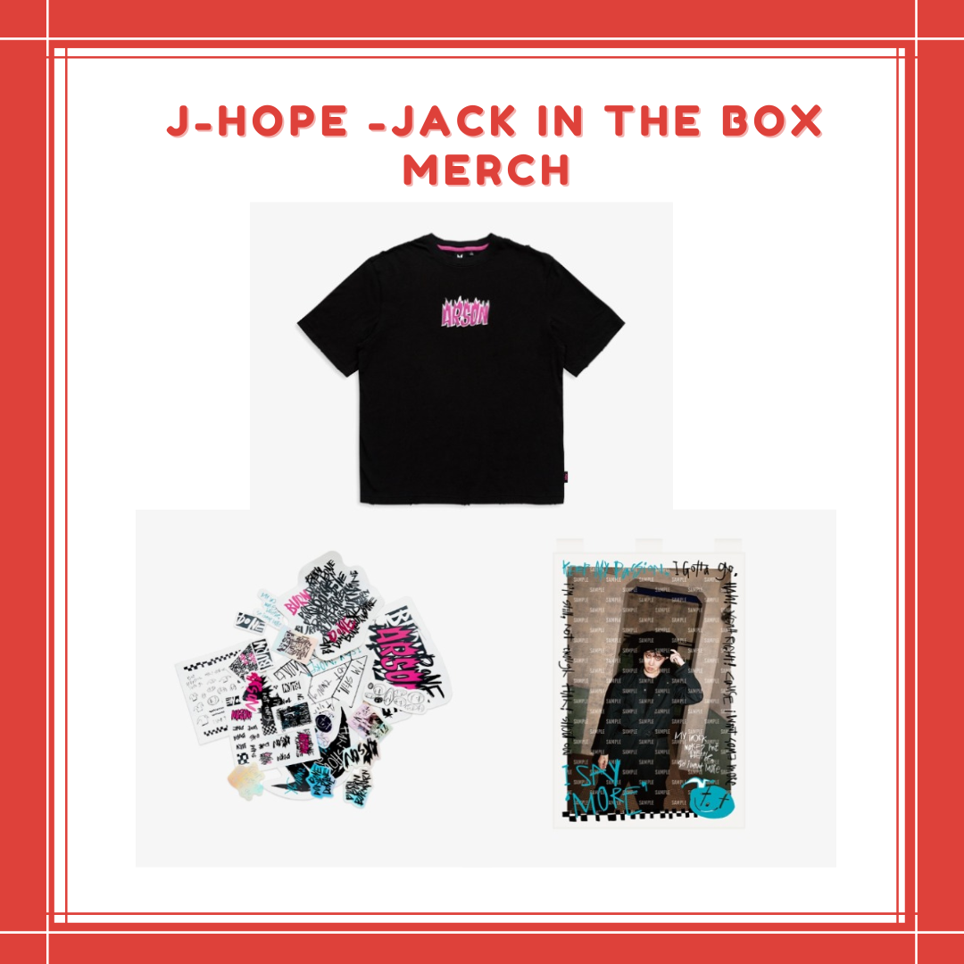 [PREORDER] J-HOPE -JACK IN THE BOX MERCH