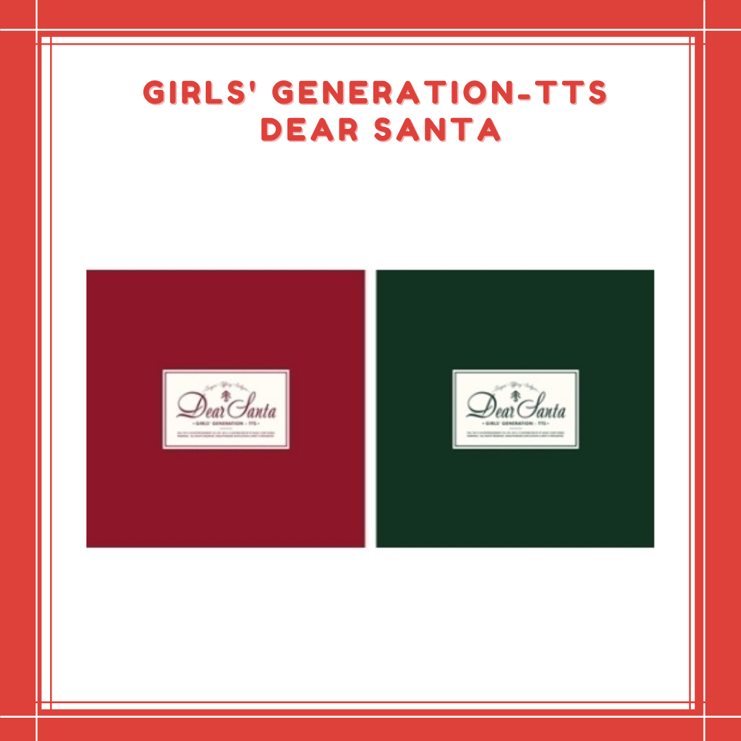 [PREORDER] GIRLS' GENERATION-TTS - DEAR SANTA