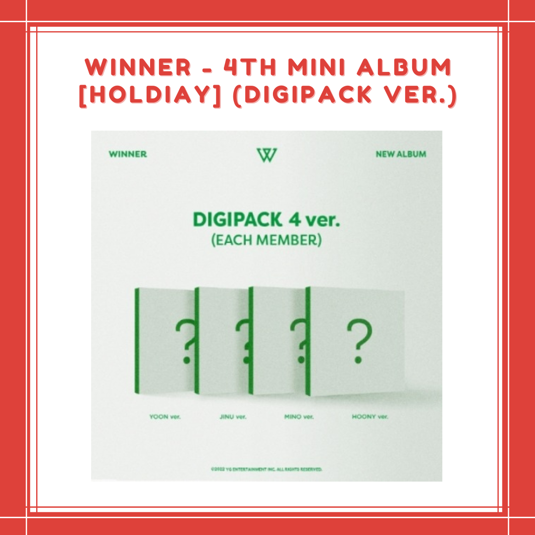 [PREORDER] WINNER - 4TH MINI ALBUM HOLDIAY (DIGIPACK VER.)