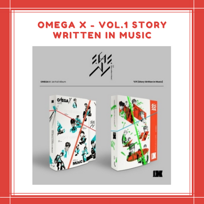 [PREORDER] OMEGA X - VOL.1 STORY WRITTEN IN MUSIC