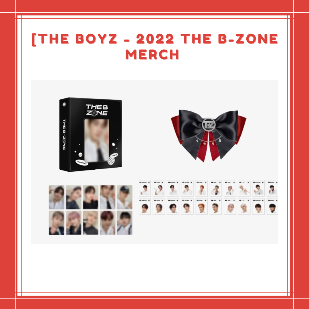 [PREORDER] THE BOYZ - 2022 THE B-ZONE MERCH