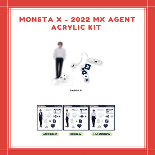 [PREORDER] MONSTA X - 2022 MX AGENT ACRYLIC KIT