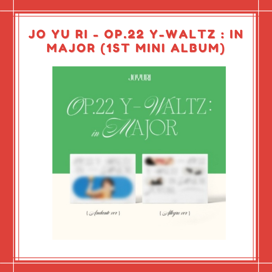 [PREORDER] JO YU RI - SIGNED CD OP.22 Y-WALTZ : IN MAJOR (1ST MINI ALBUM) SET VER