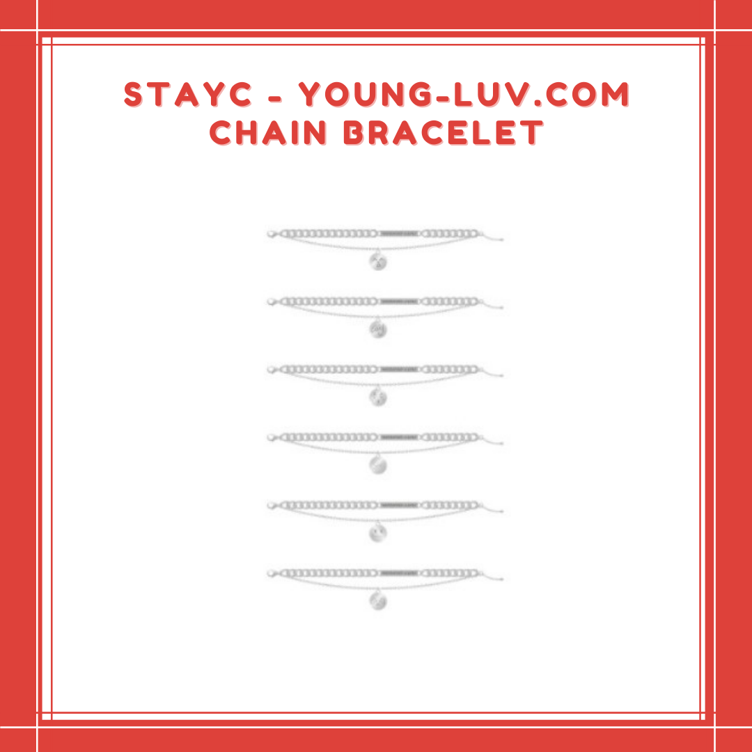 [PREORDER] STAYC - YOUNG-LUV.COM CHAIN BRACELET