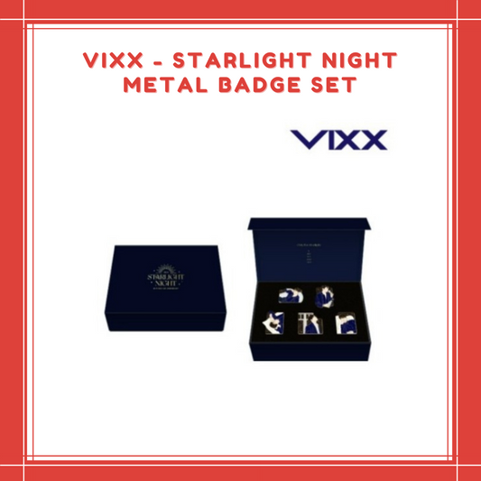 [PREORDER] VIXX - STARLIGHT NIGHT METAL BADGE SET