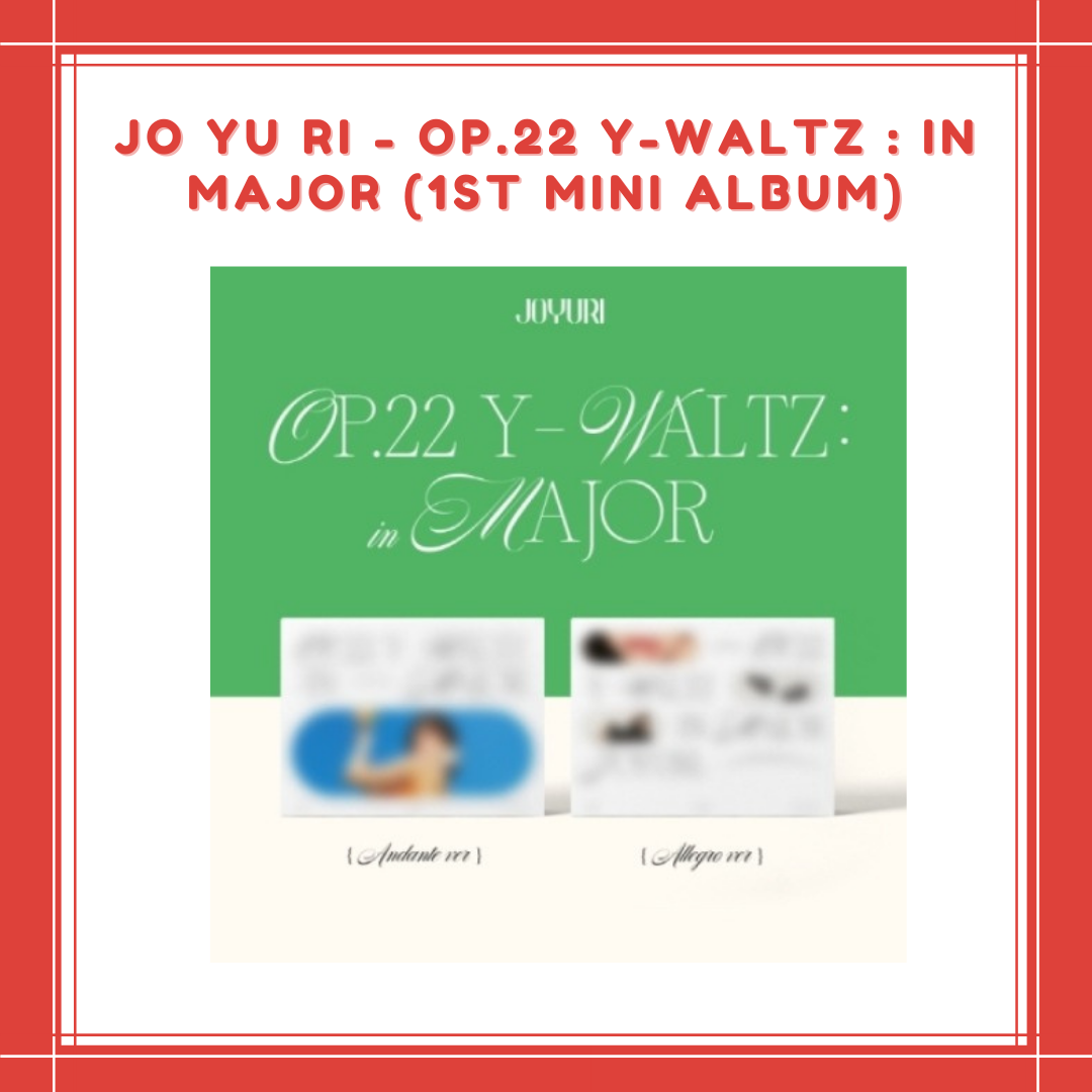 [PREORDER] JO YU RI - OP.22 Y-WALTZ : IN MAJOR (1ST MINI ALBUM)