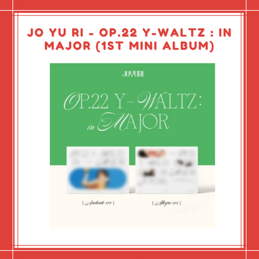 [PREORDER] JO YU RI - OP.22 Y-WALTZ : IN MAJOR (1ST MINI ALBUM)