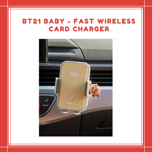 [PREORDER] BT21 BABY - FAST WIRELESS CARD CHARGER