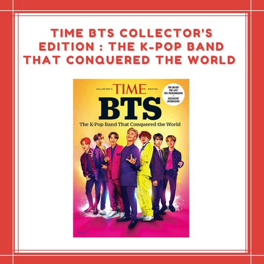 [PREORDER] TIME BTS COLLECTOR'S EDITION : THE K-POP BAND THAT CONQUERED THE WORLD