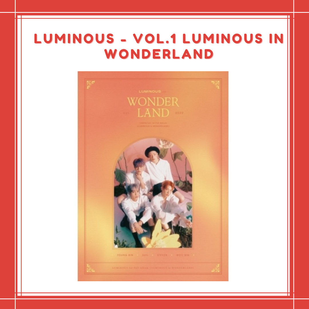 [PREORDER] LUMINOUS - VOL.1 LUMINOUS in WONDERLAND