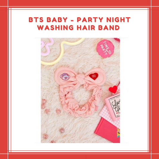 [PREORDER] BT21 BABY - PARTY NIGHT WASHING HAIR BAND