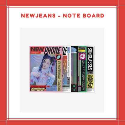 [PREORDER] NEWJEANS - NOTE BOARD