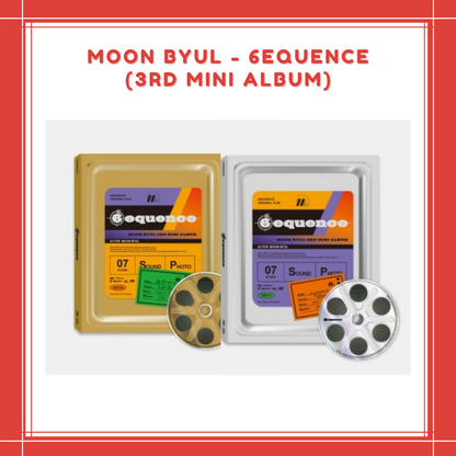 [PREORDER] MOON BYUL - 6EQUENCE (3RD MINI ALBUM