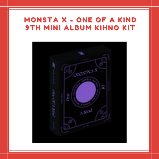 [PREORDER] MONSTA X - ONE OF A KIND 9TH MINI ALBUM KIHNO KIT