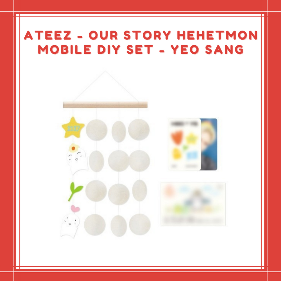 ATEEZ OFFICIAL top HBD OUR STORY YEO SANG MOBILE DIY SET WITH PHOTOCARD