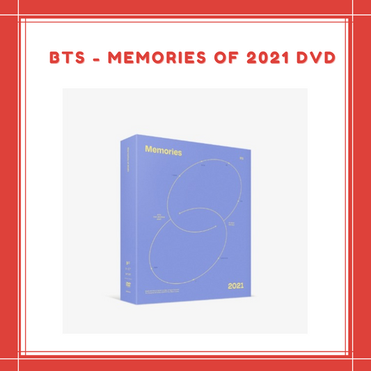 [PREORDER] BTS - MEMORIES OF 2021 DVD