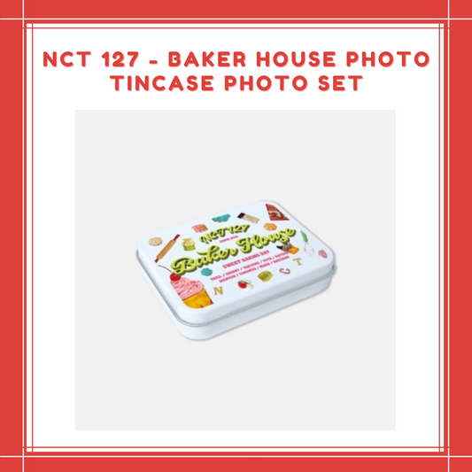 [PREORDER] NCT 127 - BAKER HOUSE TINCASE PHOTO SET