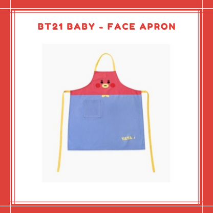 [PREORDER] BT21 - FACE APRON