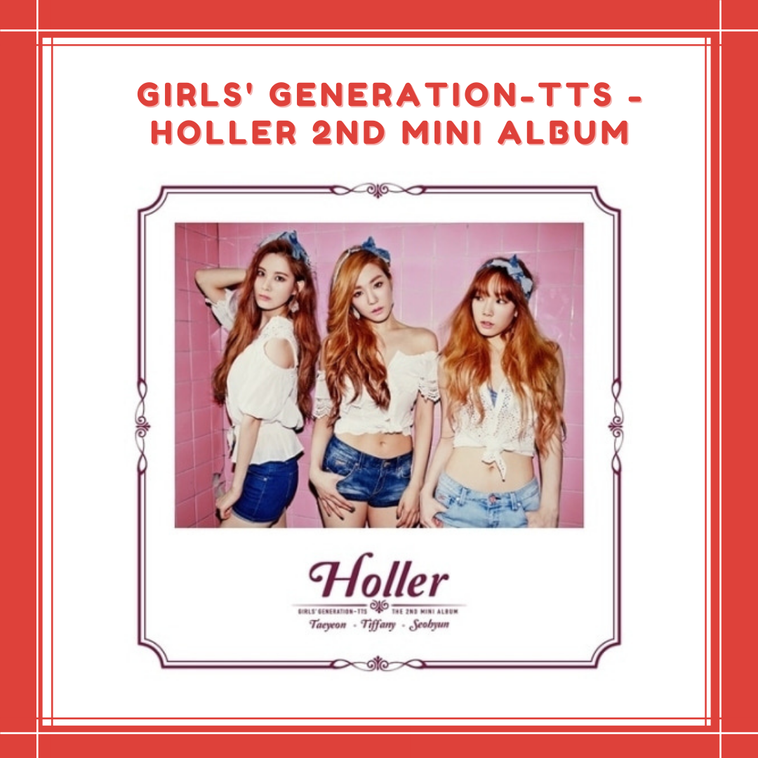 [PREORDER] GIRLS' GENERATION-TTS - HOLLER 2ND MINI ALBUM