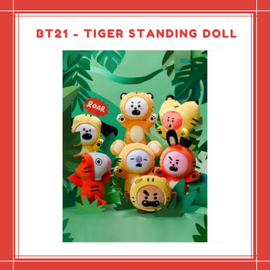 [PREORDER] BT21 - TIGER STANDING DOLL