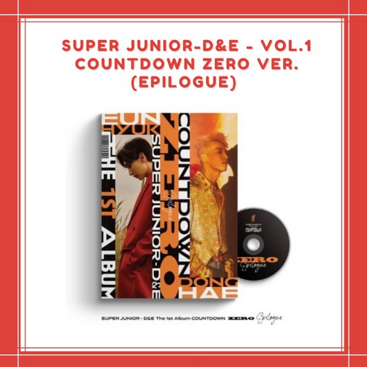 [PREORDER] SUPER JUNIOR-D&E - VOL.1 COUNTDOWN ZERO VER. (EPILOGUE)