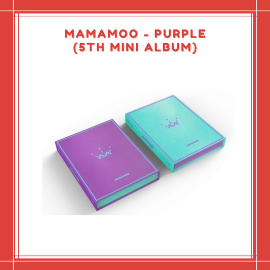 [PREORDER] MAMAMOO - PURPLE (5TH MINI ALBUM)