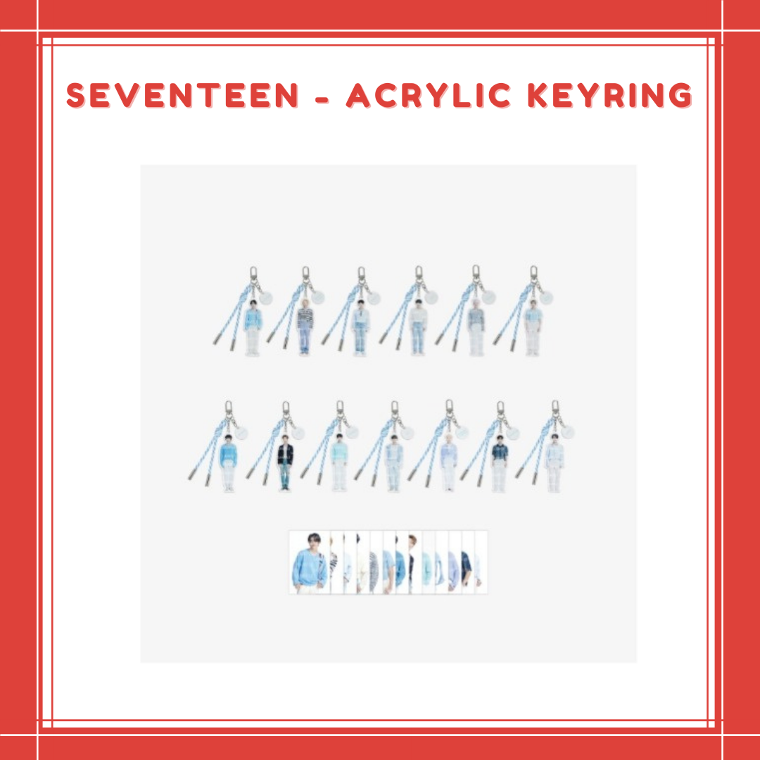 [PREORDER] SEVENTEEN - ACRYLIC KEYRING