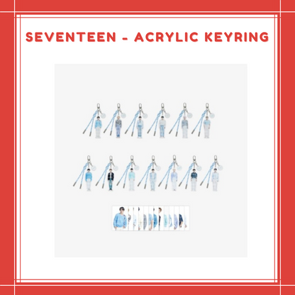 [PREORDER] SEVENTEEN - ACRYLIC KEYRING