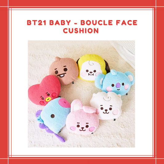 [PREORDER] BT21 BABY - BOUCLE FACE CUSHION