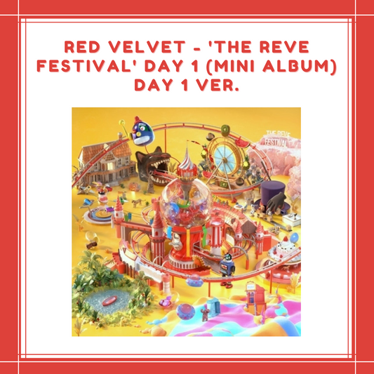 [PREORDER] RED VELVET - 'THE REVE FESTIVAL' DAY 1 (MINI ALBUM) DAY 1 VER.