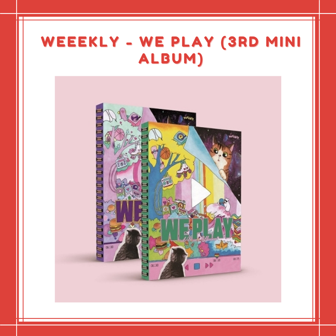 [PREORDER] WEEEKLY - WE PLAY (3RD MINI ALBUM)