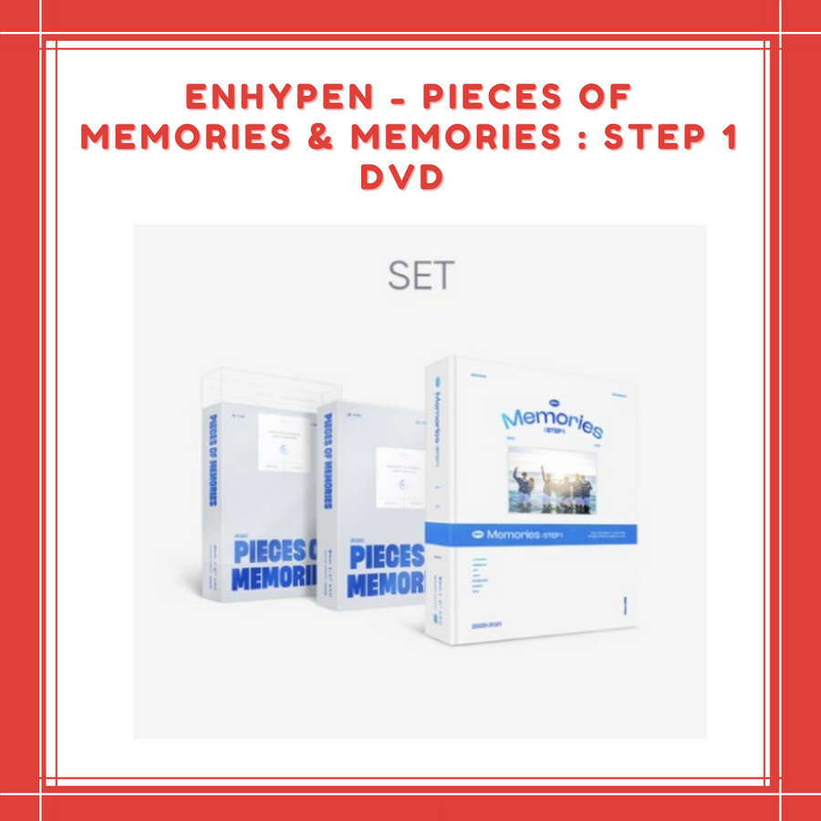 ENHYPEN orders album/ MEMORIES STEP ONE ; PIECES OF MEMORIES