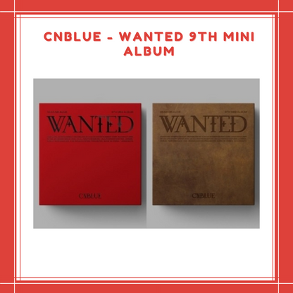 [PREORDER] CNBLUE - WANTED 9TH MINI ALBUM