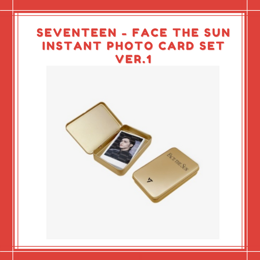 [PREORDER] SEVENTEEN - FACE THE SUN] INSTANT PHOTO CARD SET VER.1