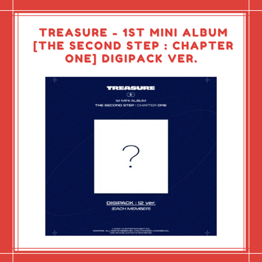 [PREORDER] TREASURE - 1ST MINI ALBUM THE SECOND STEP : CHAPTER ONE DIGIPACK VER.