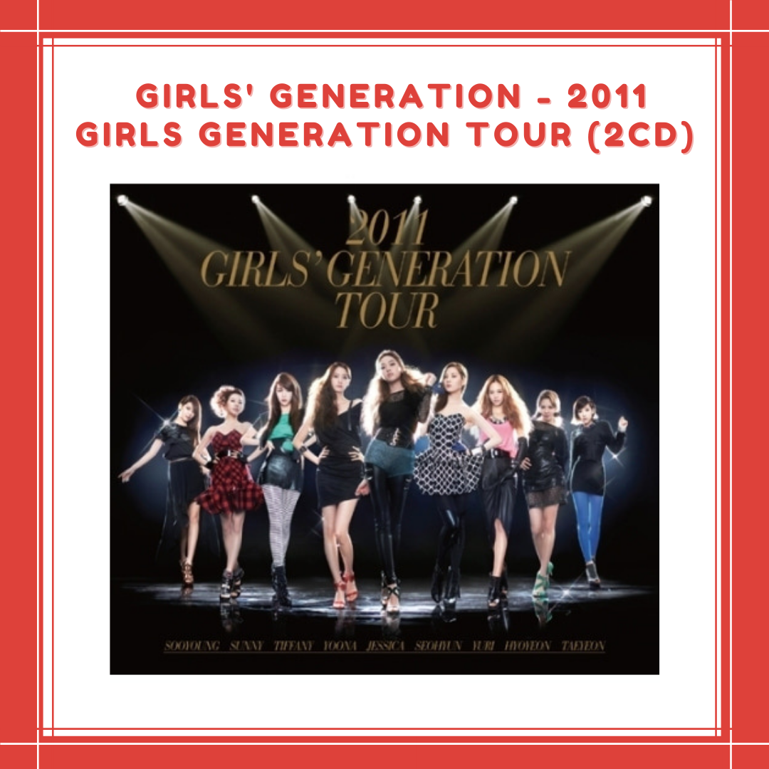 [PREORDER] GIRLS' GENERATION - 2011 GIRLS GENERATION TOUR (2CD)