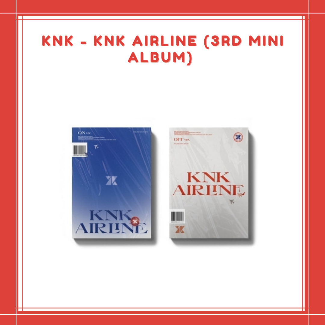 [PREORDER] KNK - KNK AIRLINE (3RD MINI ALBUM)