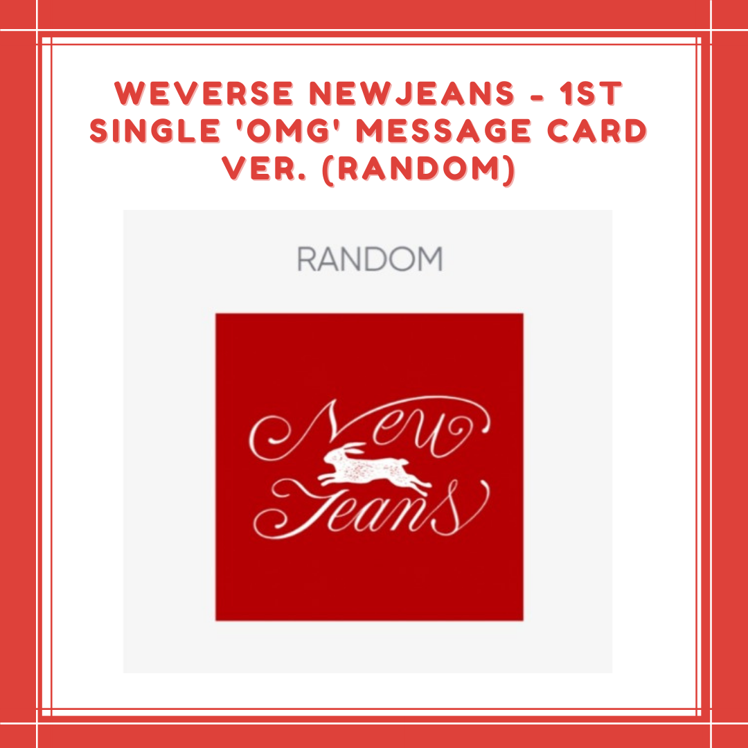 Newjeans - OMG [Message Card Ver]