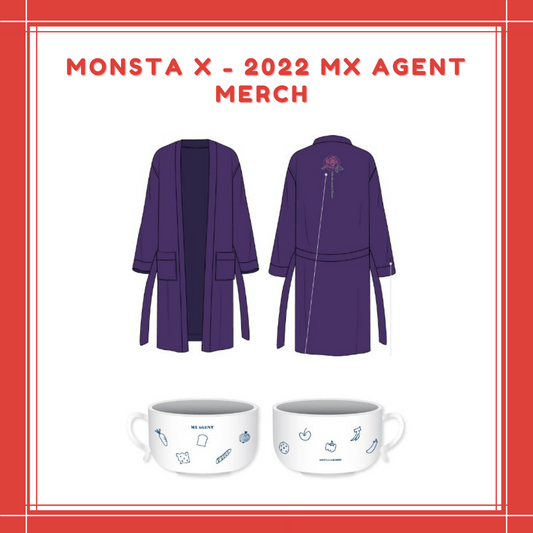 [PREORDER] MONSTA X - 2022 MX AGENT MERCH