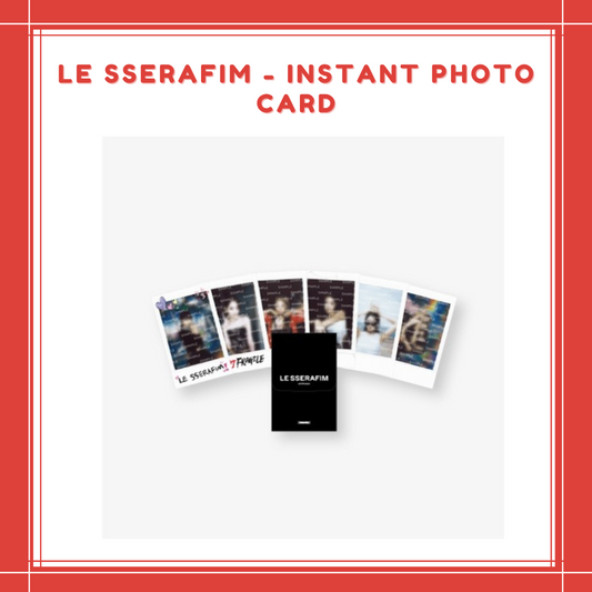 [PREORDER] LE SSERAFIM - INSTANT PHOTO CARD